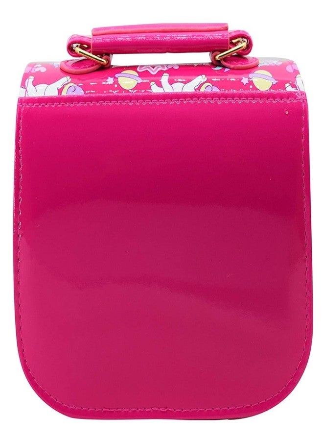 Asera مجموعة أسيرا الفريدة من حقائب الكتف/اليد/المحفظة بتصميم يونيكورن مع قلمي أحمر شفاه، هدية مثالية للفتيات في أعياد الميلاد أو كهدية تذكارية. - Image 5